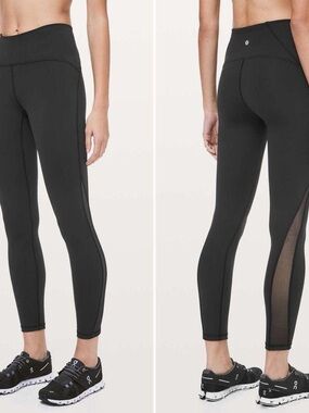 Lululemon Train Times 7/8 Pant 25” in Black